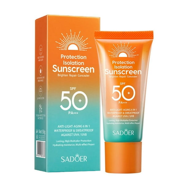 Tinted Sunscreen For Face, Sunscreen Balm, Moisturizing Sun Balm, SPF50 Sunscreen For Face With UV Care, Water Resistant And Non-Greasy Sunscreen(50g)