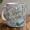 Black, variant on Yoga Queen Mug 3D Effect, Lotus Meditation Coffee Cup for Yoga Instructor Gift