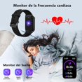 thumbnail image 5 of FreshFun Smartwatch 1.57in Reloj Inteligente Mujer/Hombre, Pulsera inteligente con Llamada Bluetooth Impermeable IP68, Reloj Deportivo con Monitor de Sueño/Calorías/Podómetro/Ritmo Cardíaco,2025 Nuevo, 5 of 5