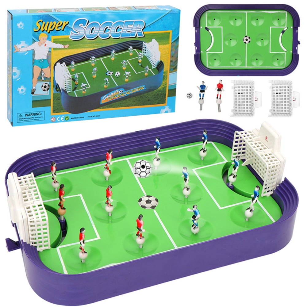 KYAIGUO Kids Foosball Toy Table, Parent-Child Interactive Games, Mini Foosball Game Table, Table Soccer Toys 3-7 Years Old Toddler Gifts