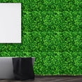 thumbnail image 4 of Wuztai 40x60cm Artificial Green Plant Wall Panel, PE Simulation Boxwood Hedge for Indoor Outdoor Decor, Fake Lawn Hanging Wall for Living Room, 4 of 4