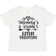 thumbnail image 3 of Inktastic Mommy Daddy Little Valentine Boys or Girls Toddler T-Shirt, 3 of 5