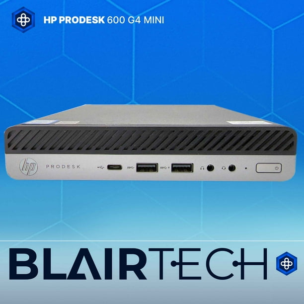 Restored HP ProDesk 600G4 Micro Desktop Computer | Hexa Core Intel