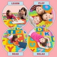thumbnail image 3 of ToyVelt Foam Puzzle Floor Mat for Kids – Interlocking Play Mat with Colors, Alphabet, ABC, 3+ years old, 3 of 7