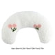 thumbnail image 5 of 2 Uds. Almohada Bonita para Gatos Esponjosa Reposacabezas Pequeños en Forma U () Blanco, 5 of 5