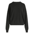 thumbnail image 5 of Scoop Women's and Women's Plus Oversized Crewneck Sweater, Lightweight, Sizes XS-4X, 5 of 5
