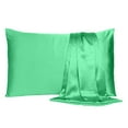 thumbnail image 2 of Oussum Satin Pillowcases 2-Pack for Hair Skin Standard King Queen Bed Pillow Cases Bedroom Online, 2 of 6