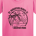thumbnail image 4 of Inktastic Summer Vacation Mode St. Augustine Beach Florida Youth T-Shirt, 4 of 5