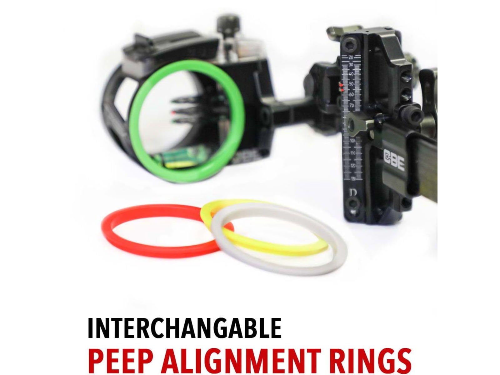 CBE Trek Sight, .010in Fiber, Left Hand, 3 Pin