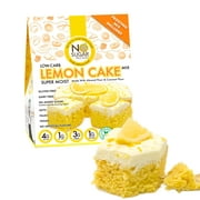 No Sugar Aloud - Low Carb Lemon Cake Baking Mix (Keto, Vegan, Gluten Free, No Added Sugar, High Protein, High Fiber, Diabetic Friendly)