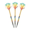thumbnail image 2 of Elkadart Rainbow 90% Tungsten Soft Tip Darts Multi Color Titanium Coating 16 Grams, 2 of 2