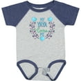 thumbnail image 3 of Inktastic My Yaya Loves Me with Hearts and Flowers Boys or Girls Baby Bodysuit, 3 of 5