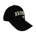 thumbnail image 2 of Gorra Curva Para Hombre, Bordado 3D Brooklyn NY Negro, 2 of 4