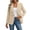 Khaki, variant on Purcolt Blazers for Women Business Casual Double Breasted Open Front Long Sleeve Lapel Work Office Blazer Jackets Summer Blazers for Women Lightweight S-2XL