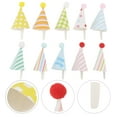 thumbnail image 2 of Miangastore Mini Birthday Hat Toppers For Decoration 50Pcs 2.6X1.5X1.5In, 2 of 8