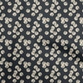 thumbnail image 1 of oneOone Polyester Spandex Black Fabric Florals Sewing Fabric By The Yard Printed Diy Clothing Sewing Supplies 56 Inch Wide-H2, 1 of 1