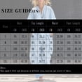 thumbnail image 2 of longantii Two Piece Outfits for Women Ruffle Design Sleeveless V-Neck T-Shirts Trendy Wide Leg Drawstring Trousers Baggy Outfits with Pockets Blue 2XL, 2 of 4