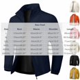 thumbnail image 4 of Jalioing Zip Up Jacket for Men Business Casual Long Sleeve Stand Collar Jacket Solid Color Hoodless Windbreaker with Pocket, 4 of 4