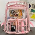 thumbnail image 3 of Consulte A Través Bookbag Clear Mochila Múltiple Puntos Múltiples para Viajes Al Aire Libre, 3 of 9