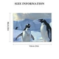 thumbnail image 2 of Penguins snow sky Art Modern Canvas Prints Canvas Wall Decor for Bathroom, Canvas Prints Wall Art Ready To Hang Room Home Art Decor, 2 of 6
