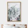thumbnail image 3 of HFDF Canvas Prt Wall Art Watercolor Misty Flower Mounta Nature Wilderness Illustrations Modern Art Decorative Landscape Zen Colorful for Livg Room, Bedroom, Office - Natural Unframed, 3 of 6