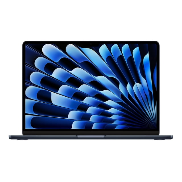 Macbook Air 13,6 Pouces (10-GPU, Minuit) 4,05 GHz 8 Cœurs M3 (2024) Portable 256 Go Disque Flash et 8 Go RAM - macOS (Certifié, Garantie 1 An)