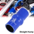 thumbnail image 1 of Unique Bargains 100cm Length 28mm Inner Dia Straight Hump Silicone Hose Coupler Intercooler Tube for Car Intercooler Intake Piping Blue, 1 of 6