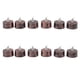thumbnail image 4 of Velas eléctricas sin llama con parpadeo realista, perfectas para decoración y eventos, paquete de 12 velas LED de bronce antiguo, 4 of 8