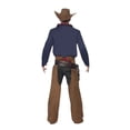 thumbnail image 3 of Smiffys 22664L Blue Rodeo Cowboy Costume with Shirt Chaps & Hat - Large, 3 of 4
