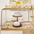 thumbnail image 5 of 4-Tier Cupcake Stand for 50 Cupcakes, Rotatable Cake Display Stand with Tiered Tray for Birthday Wedding Tea Party, 5 of 8