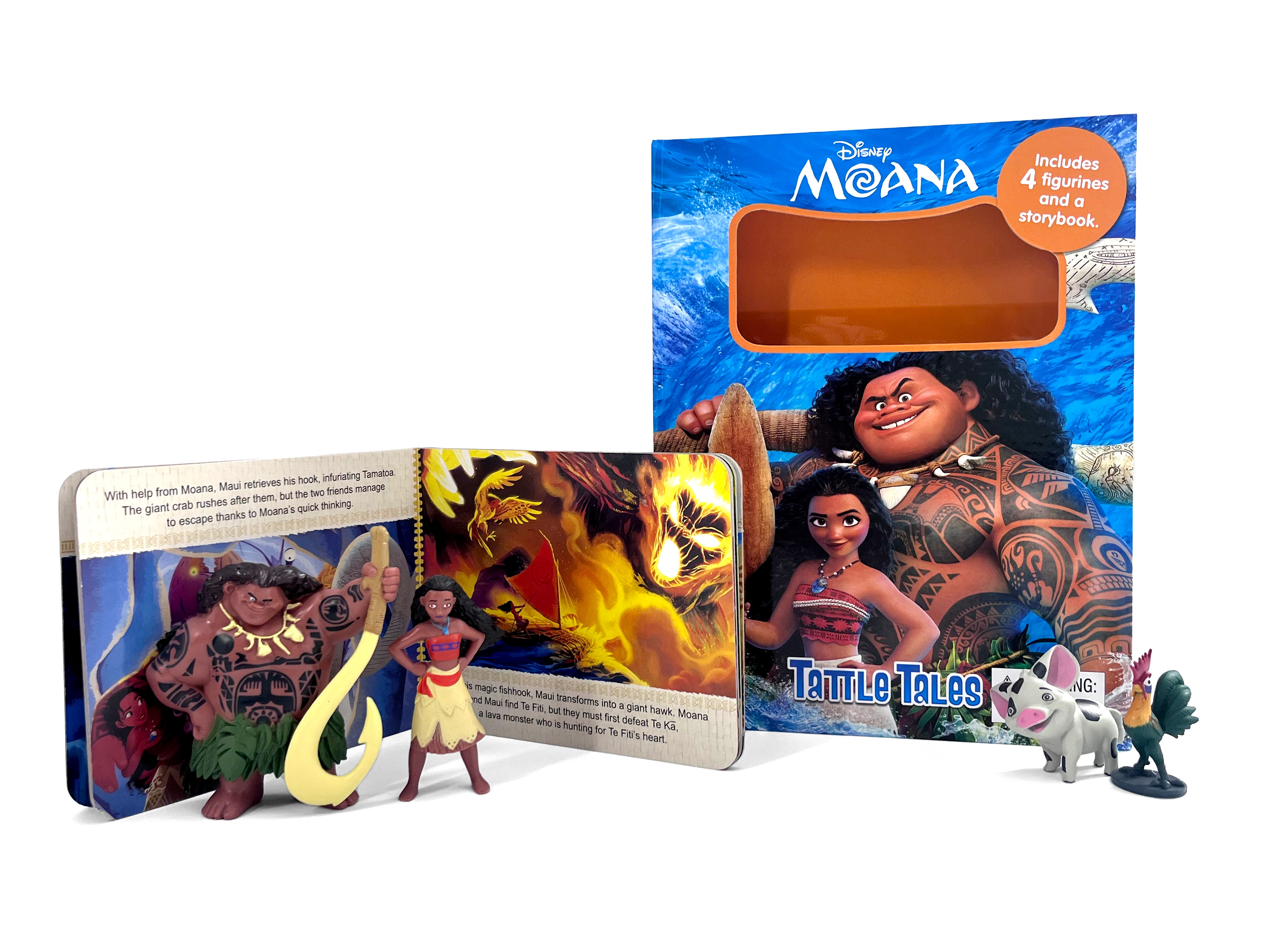 TATTLE TALES MOANA WALMART EXCLUSIVE (BOARD BOOK)