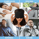 thumbnail image 5 of "Antifaz Nube 3d Dormir Adjustable Respirable + Tapones Oidos forma de nube  Malubero, Negro", 5 of 5