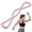 pink, variant on Blue Extra-Long Figure-8 Resistance Band with Handles — Silicone Fitness Band for Arm, Back, and Shoulder Training, Yoga, Pilates, and Home Fitness (1 Piece)