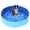 Blue, variant on Pet bath tub large/small dog mobile folding pool swimming pool cat bunker cleaning supplies