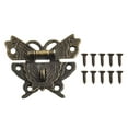 thumbnail image 1 of Antique Bronze Lock Bronze Hasp Latch Versatile Compatibility Vintage Design, 1 of 9