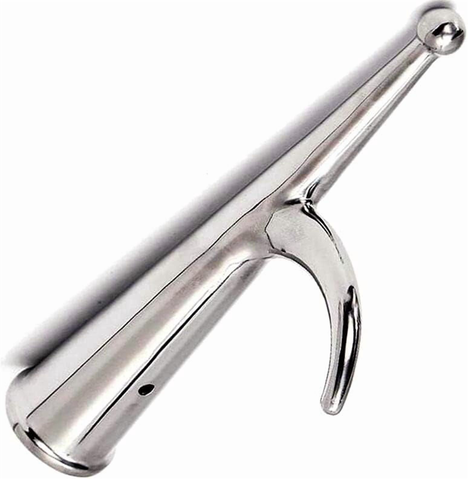 ABCISI Marine Grade 316 Stainless Steel Replacement Hook，Boat Hook Raft Boat Head End Kayak Watercraft Yacht Accessories Raft(28mm)