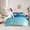 Turquoise, variant on Homewish Cartoon Ocean Shark Twin Bedding Sets 7-Piece, Underwater World Bedding Comforter Set, Teens Kids Girls Boys Reversible Sheet Sets, Breathable Home Decor