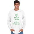 thumbnail image 3 of Keep Calm Love Leprechauns St Paddys Long Sleeve TShirt Men Women Brisco Brands M, 3 of 6