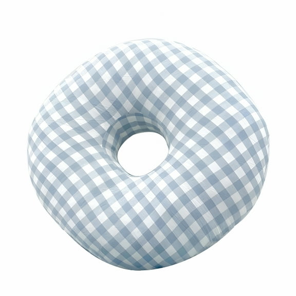 LAMIRO Ear Piercing Pillow for Side Sleepers Relieves Ear Pain Adjustable Filling Donut Pillow for Ear Reduces Ear Pressure Pillow with Ear Hole Earring Pillow