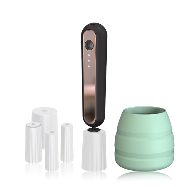 Herramienta de limpieza de pincel de maquillaje automático 12000 PRM recargable Cepillos electrónicos Lavado Tazón de lavado Suministros para el hogar ajustables Eigraketly CE001708-01B