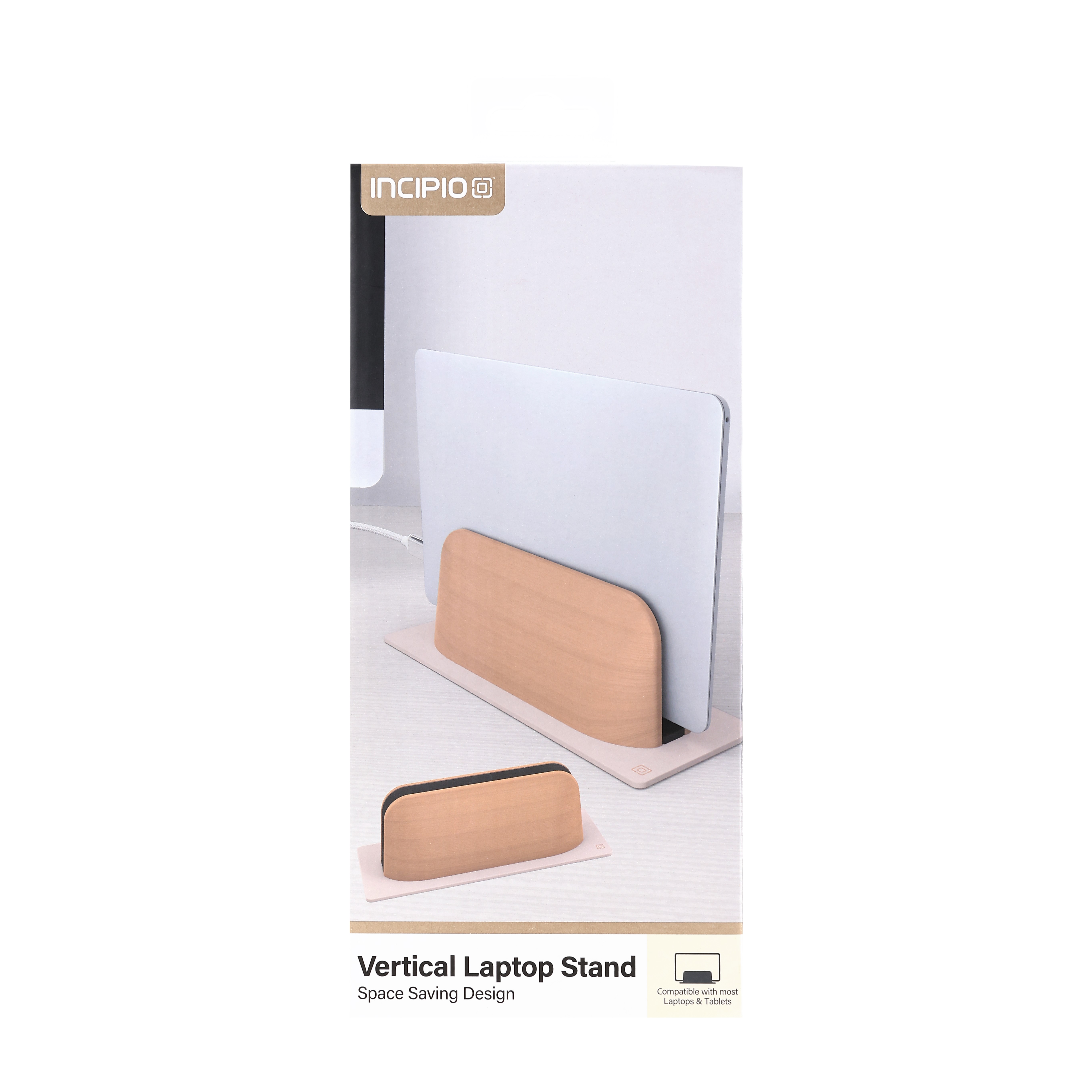 Incipio Vertical Laptop Stand with Wooden Base photo 7