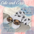 thumbnail image 5 of Women's Cute Fuzzy Cozy Super Warm Soft Animal Indoor Outdoor Cabin Crew Socks, 01 Horse, 3 Pairs, 5 of 5