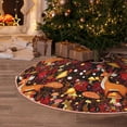 thumbnail image 5 of Sikiie Warm Forest Plants and Deer Christmas Tree Skirt, Christmas Tree Decorations, Christmas Decor, Tree Mat Decoration(30-48IN)-30", 5 of 6