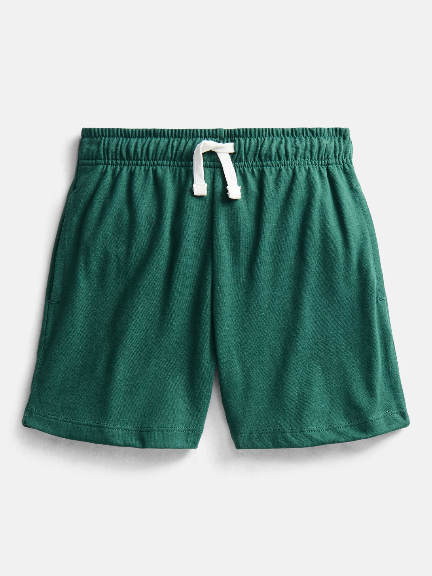 Wonder Nation Little Boys' Pull On Knit Shorts, 2-Pack, Sizes 4-10