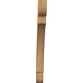 thumbnail image 2 of 3 1/2"W x 38"D x 38"H Olympic Smooth Knee Brace, Western Red Cedar, 2 of 4