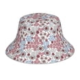 thumbnail image 1 of Balery Abstract Floral Sombreros para el sol para hombre y mujer, sombrero de pescador con UPF 50+, 1 of 6