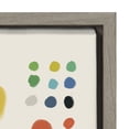 thumbnail image 3 of Kate and Laurel Sylvie Zen Garden 1 Framed Canvas Wall Art by Kelly Knaga 23x33 Gray Happy Floral Art Print for Wall, 3 of 7