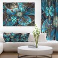 thumbnail image 1 of Design Art - Fractal Blue Flowers, 1 of 3