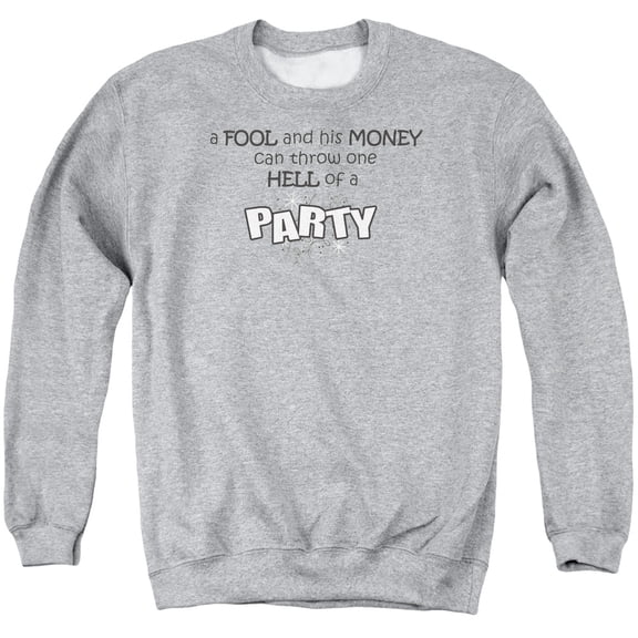 - One Hell Of A Party - Crewneck Sweatshirt - Medium