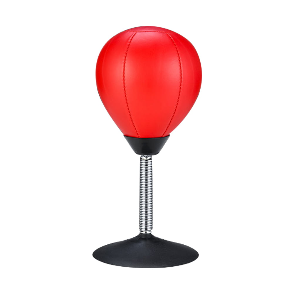 Desktop Punching Bag Stress Buster Suction Cup Stress Relief Ball with Pump 